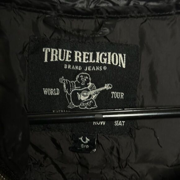 True Religion Womens Puffer Jacket Small - Picture 4 of 6